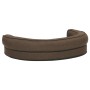 Colchón de cama de perro ergonómico aspecto lino marrón 75x53cm de vidaXL, Camas para perros - Ref: Foro24-171302, Precio: 74...