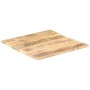 Superficie de mesa madera maciza de mango 25-27 mm 70x70 cm de vidaXL, Tableros para mesas - Ref: Foro24-286027, Precio: 102,...