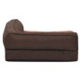 Colchón de cama de perro ergonómico aspecto lino marrón 60x42cm de vidaXL, Camas para perros - Ref: Foro24-171340, Precio: 48...
