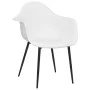 Sillas de comedor 2 unidades blancas PP de vidaXL, Sillas de comedor - Ref: Foro24-338073, Precio: 139,34 €, Descuento: %