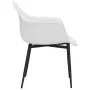 Sillas de comedor 2 unidades blancas PP de vidaXL, Sillas de comedor - Ref: Foro24-338073, Precio: 139,34 €, Descuento: %