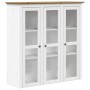 Aparador alto BODO madera pino blanco marrón 115,5x43x200,5 cm de vidaXL, Aparadores - Ref: Foro24-3206452, Precio: 532,96 €,...
