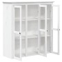 Aparador alto BODO madera maciza pino blanco 115,5x43x200,5 cm de vidaXL, Aparadores - Ref: Foro24-3206451, Precio: 487,64 €,...