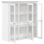 Aparador alto BODO madera maciza pino blanco 115,5x43x200,5 cm de vidaXL, Aparadores - Ref: Foro24-3206451, Precio: 509,70 €,...