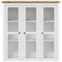 Aparador alto BODO madera pino blanco marrón 115,5x43x200,5 cm de vidaXL, Aparadores - Ref: Foro24-3206452, Precio: 532,96 €,...
