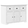 Aparador alto BODO madera maciza pino blanco 115,5x43x200,5 cm de vidaXL, Aparadores - Ref: Foro24-3206451, Precio: 509,70 €,...