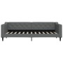 Sofá cama tela gris oscuro 80x200 cm de vidaXL, Camas y somieres - Ref: Foro24-354157, Precio: 185,07 €, Descuento: %