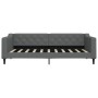 Sofá cama tela gris oscuro 90x190 cm de vidaXL, Camas y somieres - Ref: Foro24-354172, Precio: 195,42 €, Descuento: %