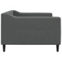 Sofá cama tela gris oscuro 90x190 cm de vidaXL, Camas y somieres - Ref: Foro24-354172, Precio: 195,42 €, Descuento: %