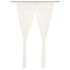 Macrame cotton curtain 140x240 cm by vidaXL, Curtains and curtains - Ref: Foro24-133908, Price: 43,95 €, Discount: %
