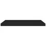 Estantes flotantes de pared 2 uds MDF negro 80x23,5x3,8 cm de vidaXL, Estantes y estanterías - Ref: Foro24-323836, Precio: 40...