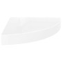 Estante flotante de pared 4 uds MDF blanco brillo 25x25x3,8 cm de vidaXL, Estantes y estanterías - Ref: Foro24-323888, Precio...