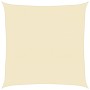 Toldo de vela crema HDPE 160 g/m² 4x4 m en Sombrillas | Comprar online en Foru.es