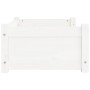 Cama para perros madera maciza de pino blanco 65,5x50,5x28 cm de vidaXL, Camas para perros - Ref: Foro24-821448, Precio: 65,5...