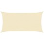 Toldo de vela crema HDPE 160 g/m² 2,5x4,5 m en Sombrillas | Comprar online en Foru.es