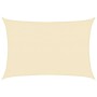 Toldo de vela crema HDPE 160 g/m² 3,5x4,5 m en Sombrillas | Comprar online en Foru.es