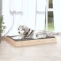 Cama para perros madera maciza de pino 101,5x74x9 cm de vidaXL, Camas para perros - Ref: Foro24-820866, Precio: 52,79 €, Desc...