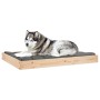 Cama para perros madera maciza de pino 101,5x74x9 cm de vidaXL, Camas para perros - Ref: Foro24-820866, Precio: 52,79 €, Desc...