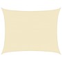 Toldo de vela crema HDPE 160 g/m² 6x7 m en Sombrillas | Comprar online en Foru.es
