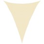 Toldo de vela HDPE color crema 160 g/m² 3x4x4 m en Sombrillas | Comprar online en Foru.es