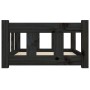 Cama para perros madera maciza de pino negro 65,5x50,5x28 cm de vidaXL, Camas para perros - Ref: Foro24-820191, Precio: 51,82...
