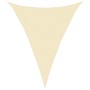 Toldo de vela HDPE color crema 160 g/m² 4x5x5 m en Sombrillas | Comprar online en Foru.es