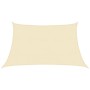 Toldo de vela HDPE crema 160 g/m² 3/4x2 m en Sombrillas | Comprar online en Foru.es