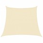 Toldo de vela HDPE crema 160 g/m² 3/4x3 m en Sombrillas | Comprar online en Foru.es