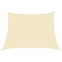 Toldo de vela HDPE color crema 160 g/m² 4/5x3 m en Sombrillas | Comprar online en Foru.es