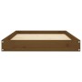 Cama para perros madera maciza pino marrón miel 91,5x64x9 cm de vidaXL, Camas para perros - Ref: Foro24-820864, Precio: 52,94...
