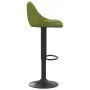 Taburetes de cocina 2 uds terciopelo verde claro de vidaXL, Taburetes de cocina - Ref: Foro24-335351, Precio: 138,98 €, Descu...