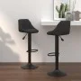 Kitchen stools 2 units black velvet by vidaXL, Kitchen stools - Ref: Foro24-335346, Price: 137,98 €, Discount: %