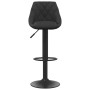 Taburetes de cocina 2 unidades terciopelo negro de vidaXL, Taburetes de cocina - Ref: Foro24-335346, Precio: 142,01 €, Descue...
