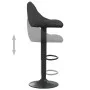 Kitchen stools 2 units black velvet by vidaXL, Kitchen stools - Ref: Foro24-335346, Price: 137,98 €, Discount: %