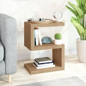 Mesa auxiliar de madera maciza de teca 45x30x60 cm de vidaXL, Mesas auxiliares - Ref: Foro24-340749, Precio: 96,63 €, Descuen...