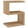 Solid teak wood side table 45x30x60 cm by vidaXL, Side tables - Ref: Foro24-340749, Price: 96,63 €, Discount: %