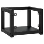 Estructura de lavabo suspendido hierro negro 40x38x31 cm de vidaXL, Tocadores de baño - Ref: Foro24-338493, Precio: 63,62 €, ...