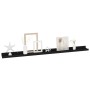 Estantes de pared 4 unidades negro 100x9x3 cm de vidaXL, Estantes y estanterías - Ref: Foro24-326670, Precio: 47,88 €, Descue...