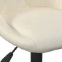 Kitchen stools 2 units cream velvet by vidaXL, Kitchen stools - Ref: Foro24-335348, Price: 139,16 €, Discount: %