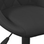 Silla de comedor de terciopelo negro de vidaXL, Sillas de comedor - Ref: Foro24-335357, Precio: 91,51 €, Descuento: %