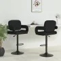 Küchenhocker 2 Einheiten aus schwarzem Stoff von vidaXL, Küchenhocker - Ref: Foro24-335623, Preis: 192,08 €, Rabatt: %