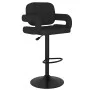 Küchenhocker 2 Einheiten aus schwarzem Stoff von vidaXL, Küchenhocker - Ref: Foro24-335623, Preis: 192,08 €, Rabatt: %