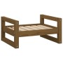 Cama para perros madera maciza pino marrón miel 55,5x45,5x28 cm de vidaXL, Camas para perros - Ref: Foro24-821470, Precio: 35...