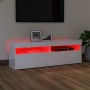 Mueble de TV con luces LED blanco brillante 120x35x40 cm de vidaXL, Muebles TV - Ref: Foro24-804379, Precio: 101,82 €, Descue...