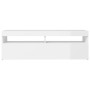 Mueble de TV con luces LED blanco brillante 120x35x40 cm de vidaXL, Muebles TV - Ref: Foro24-804379, Precio: 101,82 €, Descue...