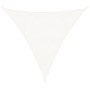 Toldo de vela blanco HDPE 160 g/m² 4x4x4 m en Sombrillas | Comprar online en Foru.es
