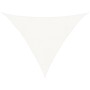 Toldo de vela blanco HDPE 160 g/m² 4x4x5,8 m en Sombrillas | Comprar online en Foru.es
