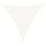 Toldo de vela HDPE blanco 160 g/m² 4,5x4,5x4,5 m en Sombrillas | Comprar online en Foru.es