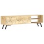 Mueble de TV madera maciza de mango 140x30x40 cm de vidaXL, Muebles TV - Ref: Foro24-286152, Precio: 212,98 €, Descuento: %