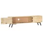 Mueble de TV madera maciza de mango 140x30x40 cm de vidaXL, Muebles TV - Ref: Foro24-286152, Precio: 212,98 €, Descuento: %